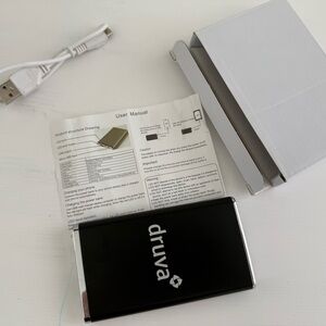 Druva Black power bank charger
